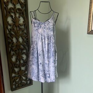 Wild Fable Blue Tie-Dye Dress